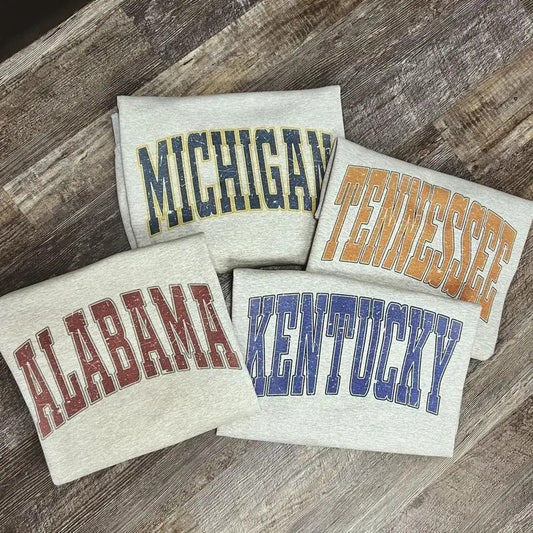 Vintage Varsity College Sweatshirt