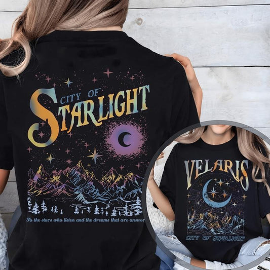 Vintage Velaris City Of Starlight Shirt, The Night Court Shirt, Romance Readers Shirt, Bookish Shirt, Velaris Tee, Velaris Shirt, Booktok Shirt, Starlight Acotar Shirt, Velaris ACOTAR Shirt, SJM MERCH SHIRTstyle{n002}2