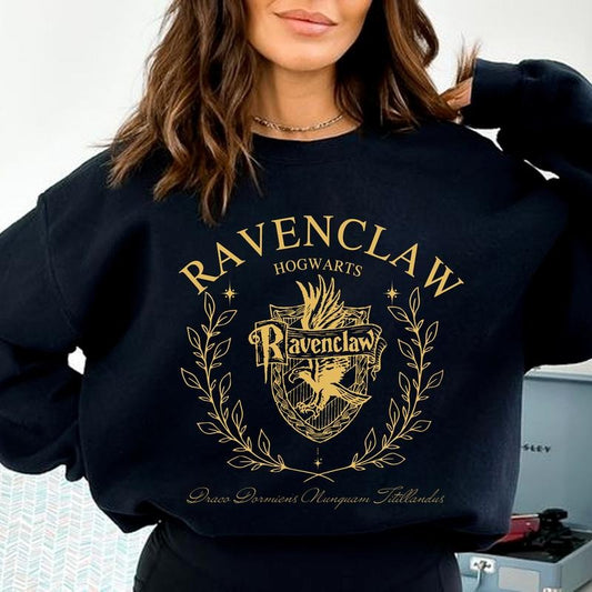 Vintage Wizard Castle Sweatshirt, Ravenclaw Shirt, Harry Potter Tee Shirt, Bookish Sweatshirt, Magical Book Sweatshirt, Gift For Lovers