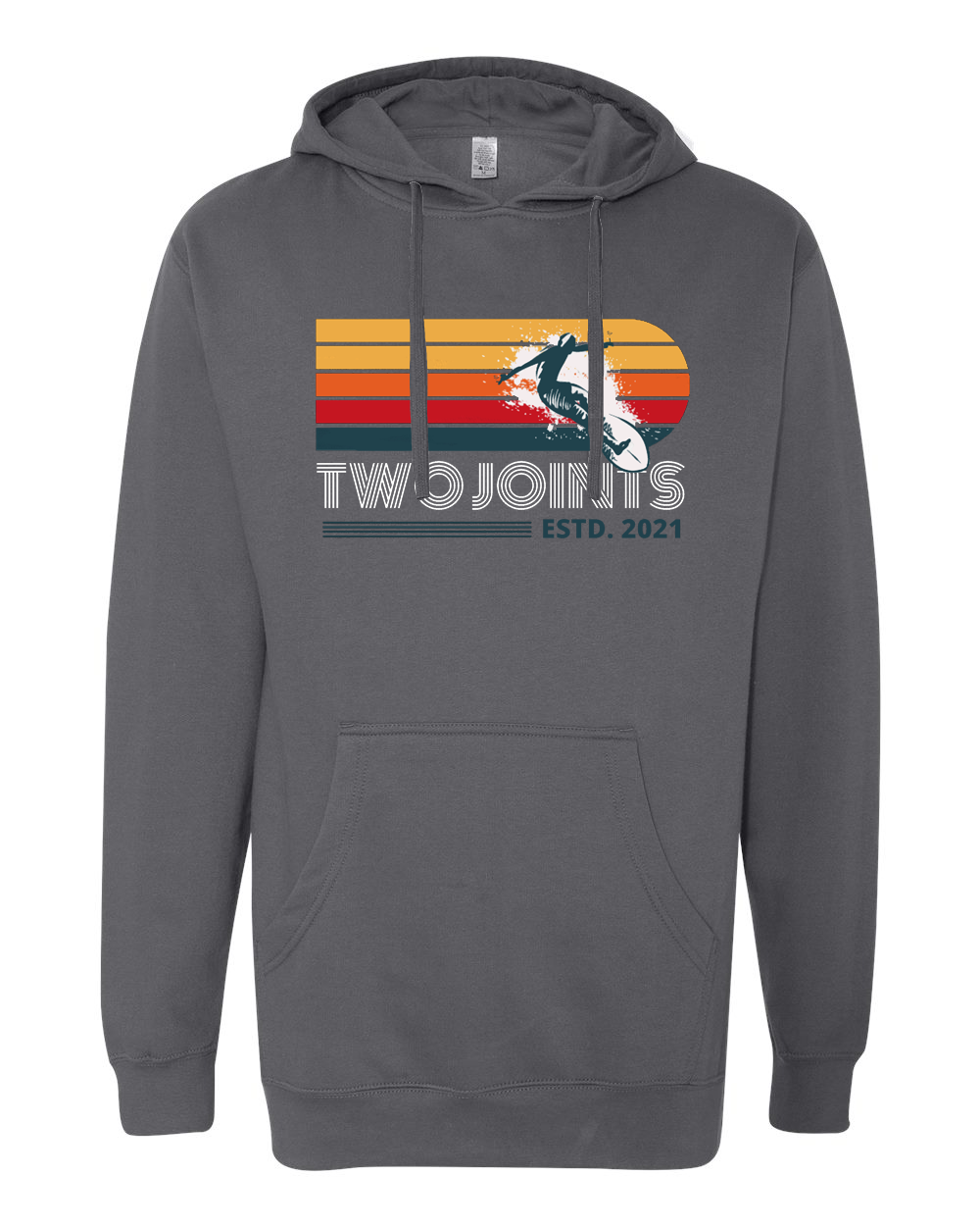 Vintage Surf Hoodie T-Shirts, Sweatshirt | CoreVibeTees.com (Image 1)