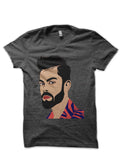Virat Kohli Charcoal Grey T-Shirt Hoodie, Sweatshirt | CoreVibeTees.com