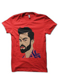 Virat Kohli Red T-Shirt Style001 Hoodie, Sweatshirt | CoreVibeTees.com