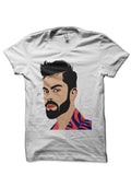 Virat Kohli White T-Shirt Style002 Hoodie, Sweatshirt | CoreVibeTees.com