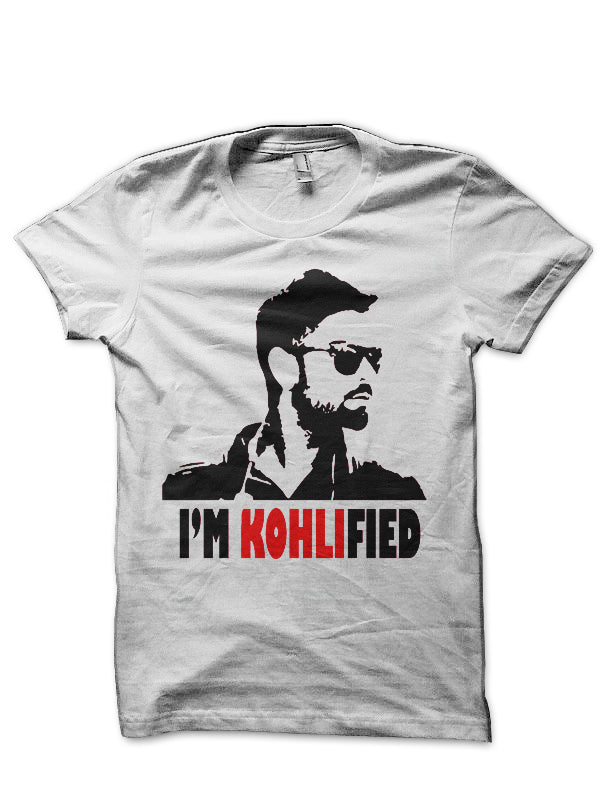 Virat Kohli White T-Shirt Hoodie, Sweatshirt | CoreVibeTees.com