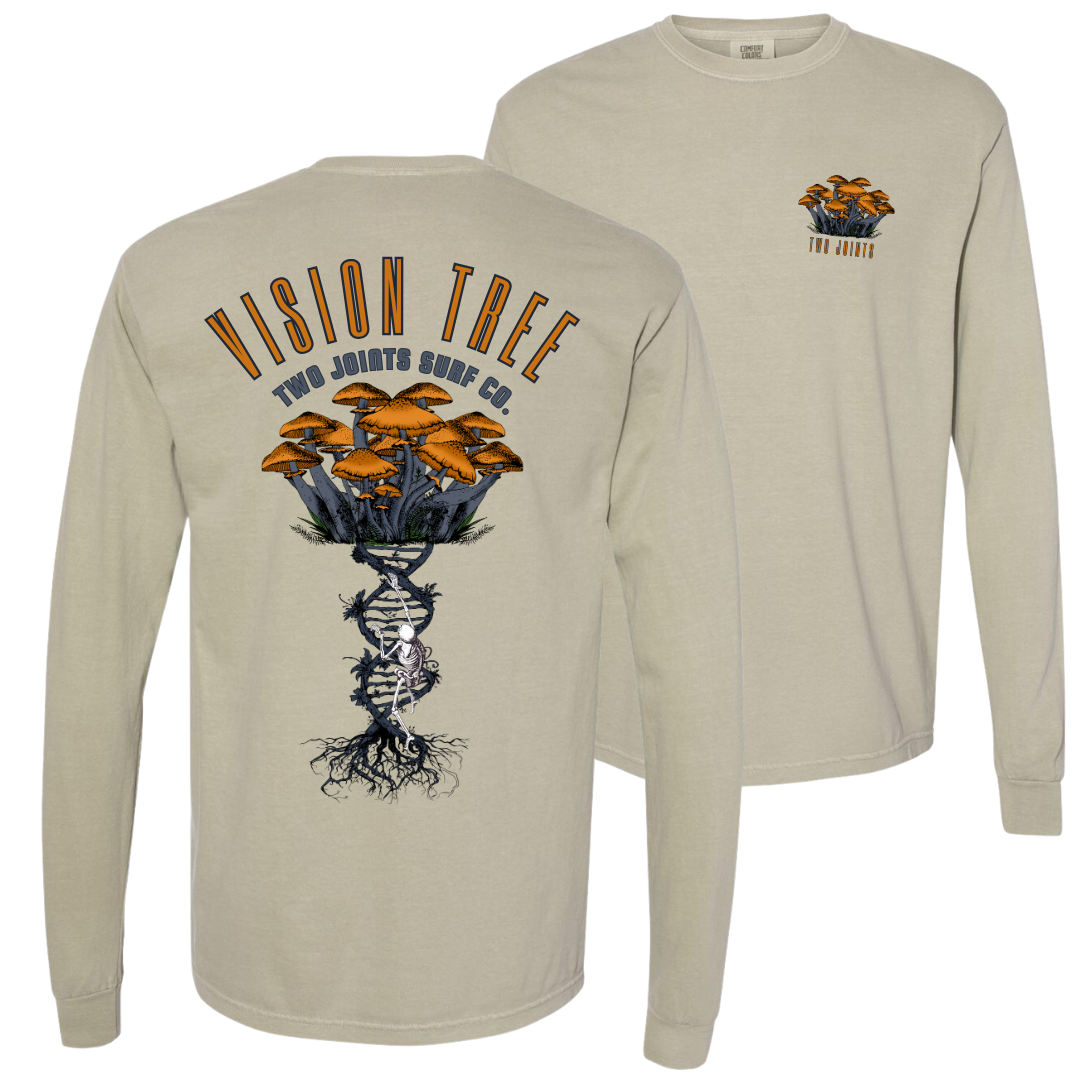 Vision Tree Long Sleeve Tee Hoodie, Sweatshirt | CoreVibeTees.com