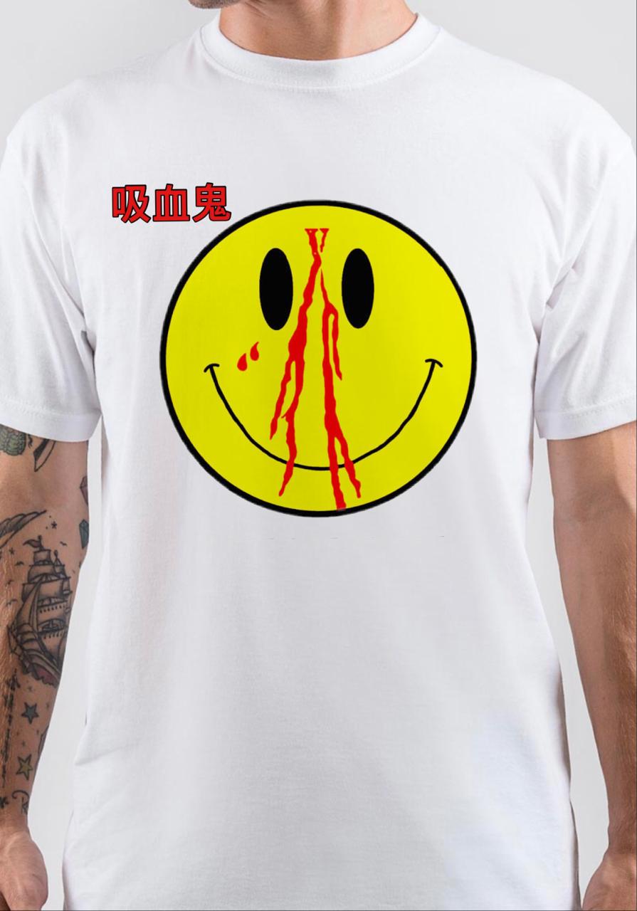 Vlone Smiley Face T-Shirt Hoodie, Sweatshirt | CoreVibeTees.com