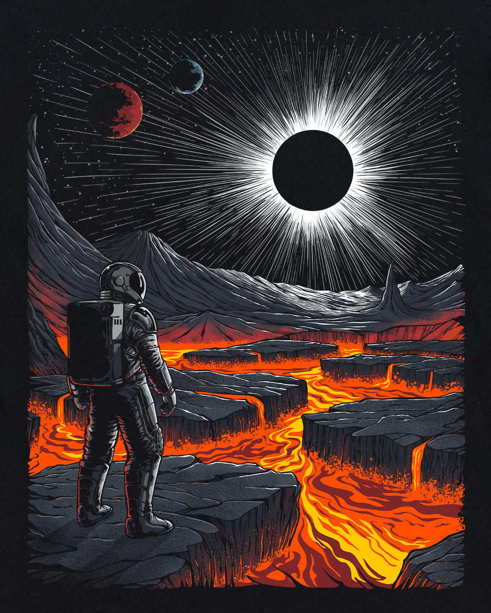 Volcanic Void Tee