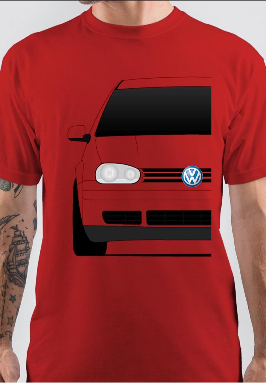 Volkswagen Red T-Shirt Hoodie, Sweatshirt | CoreVibeTees.com
