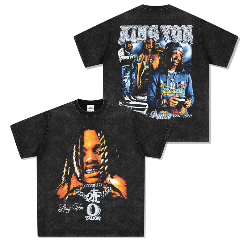 Rest In Peace By king Von TEE Hoodie, Sweatshirt | CoreVibeTees.com (Image 1)
