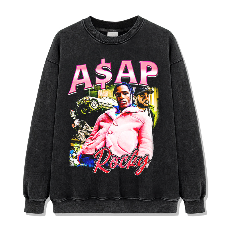 Asap Rocky Sweatshirt Style004 T-Shirts, Hoodie | CoreVibeTees.com (Image 2)