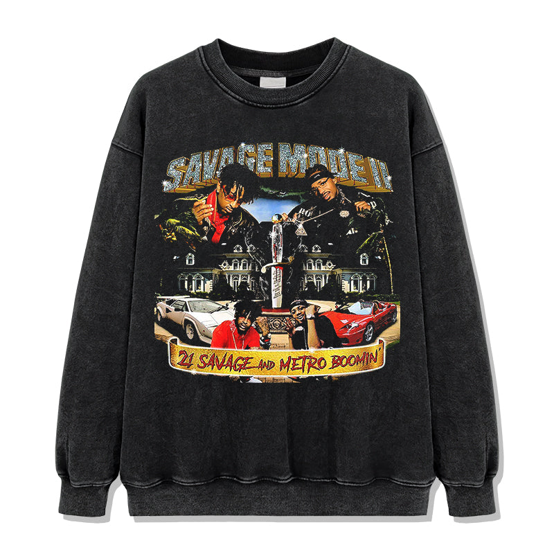 21 Savage x Metro Boomin Sweatshirt T-Shirts, Hoodie | CoreVibeTees.com (Image 2)