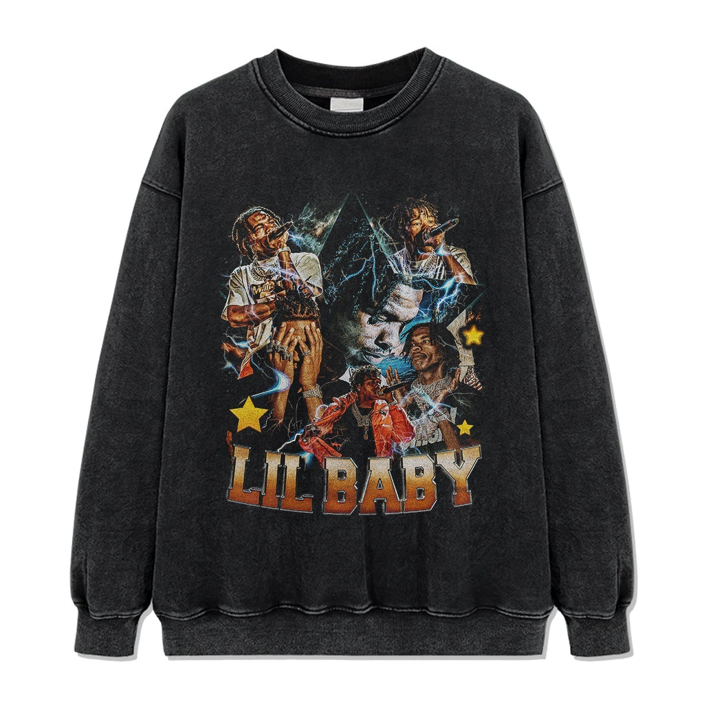 Lil Baby Sweatshirt Style002 T-Shirts, Hoodie | CoreVibeTees.com (Image 2)