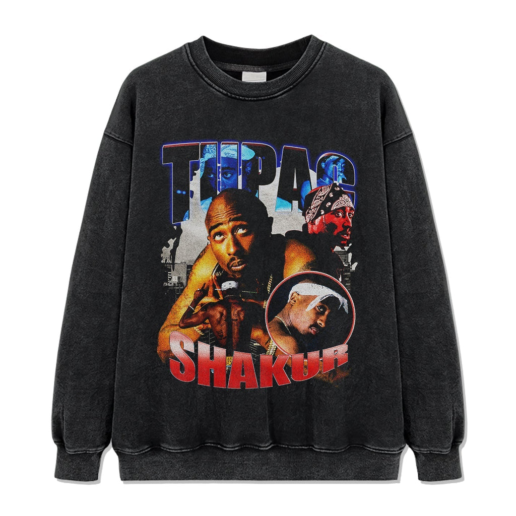 Tupac Shakur Sweatshirt Style006 T-Shirts, Hoodie | CoreVibeTees.com (Image 2)