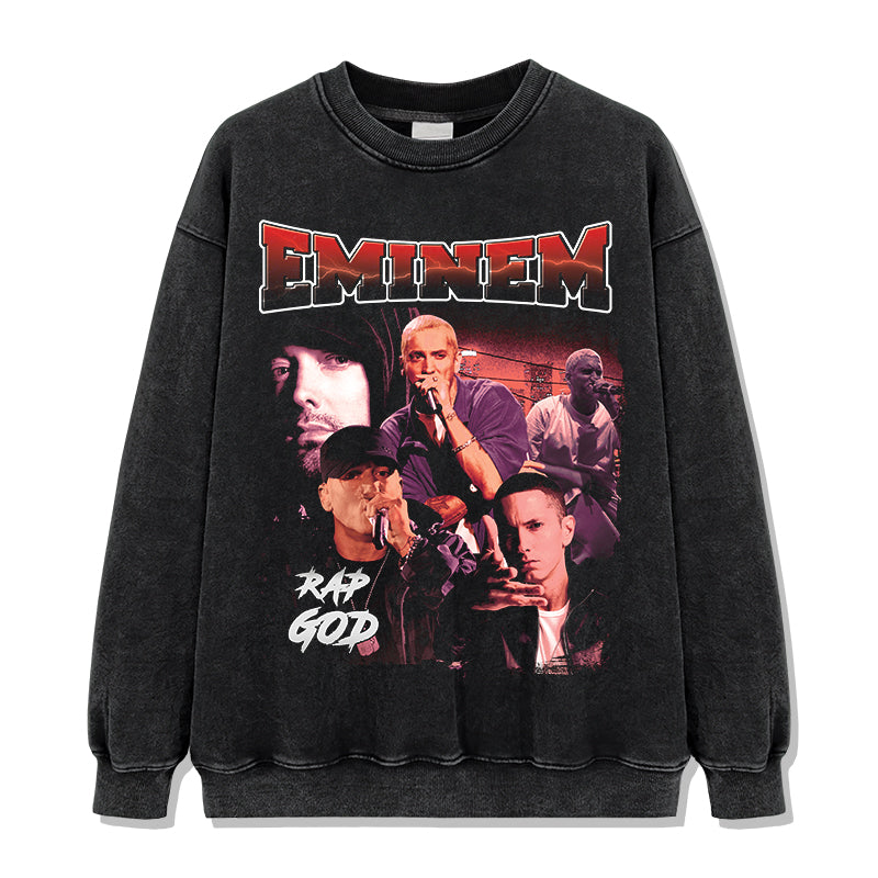 Rap God By Eminem Sweatshirt T-Shirts, Hoodie | CoreVibeTees.com (Image 2)