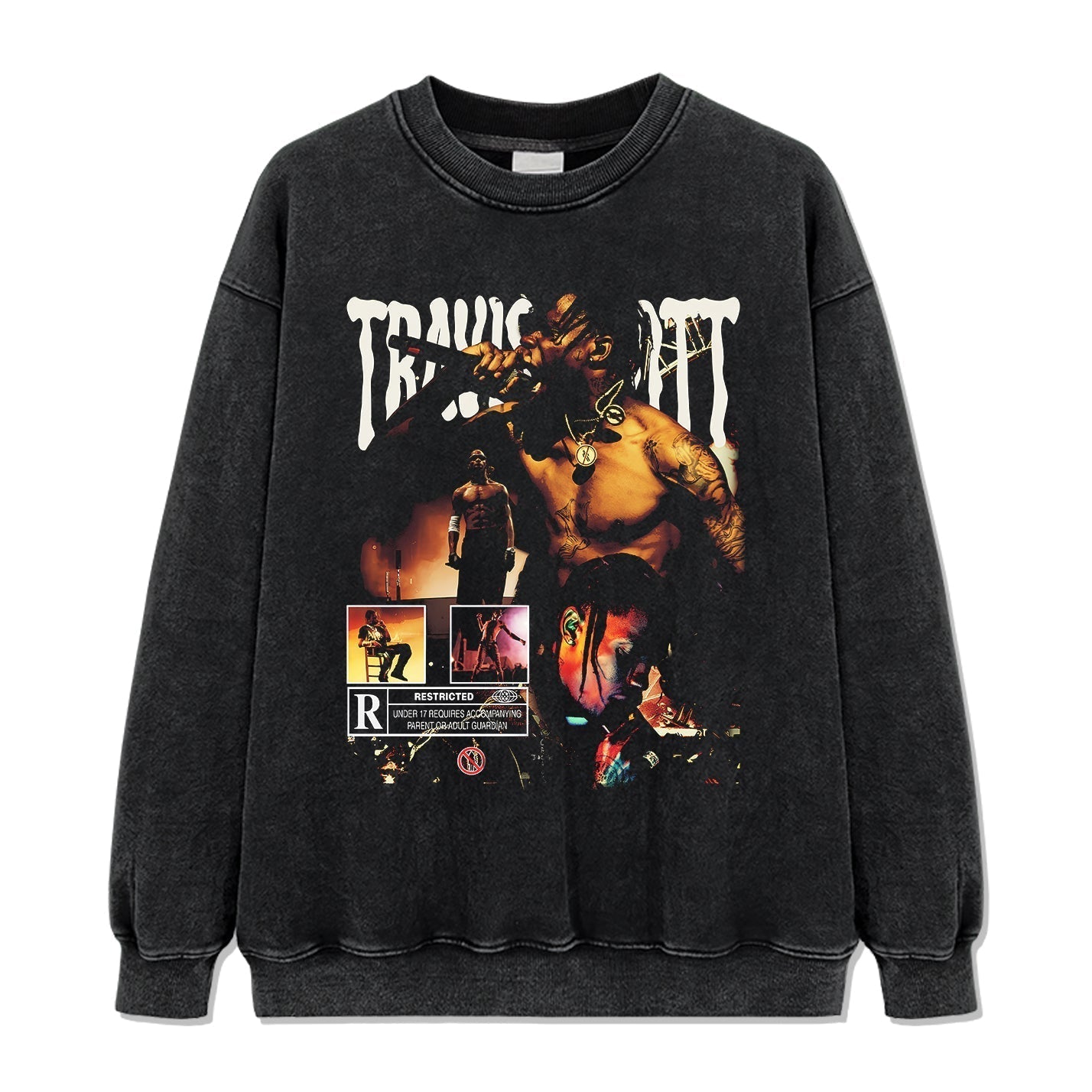 Resticted By Travis Sweatshirt T-Shirts, Hoodie | CoreVibeTees.com (Image 2)