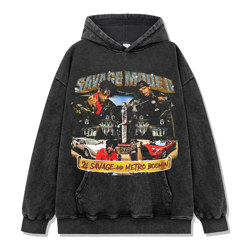 21 Savage x Metro Boomin Hoodie T-Shirts, Sweatshirt | CoreVibeTees.com (Image 2)