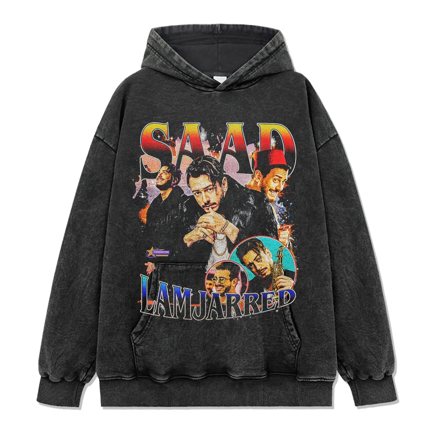 Saad Lamjarred Hoodie T-Shirts, Sweatshirt | CoreVibeTees.com (Image 2)