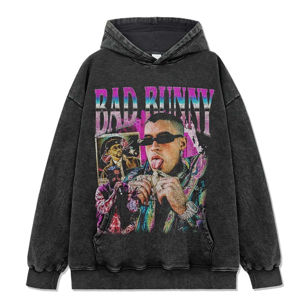 Bad Bunny Hoodie T-Shirts, Sweatshirt | CoreVibeTees.com (Image 2)
