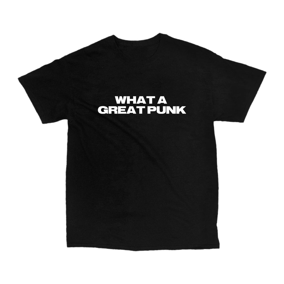 What A Great Punk Tee (Black) Hoodie, Sweatshirt | CoreVibeTees.com (Image 1)