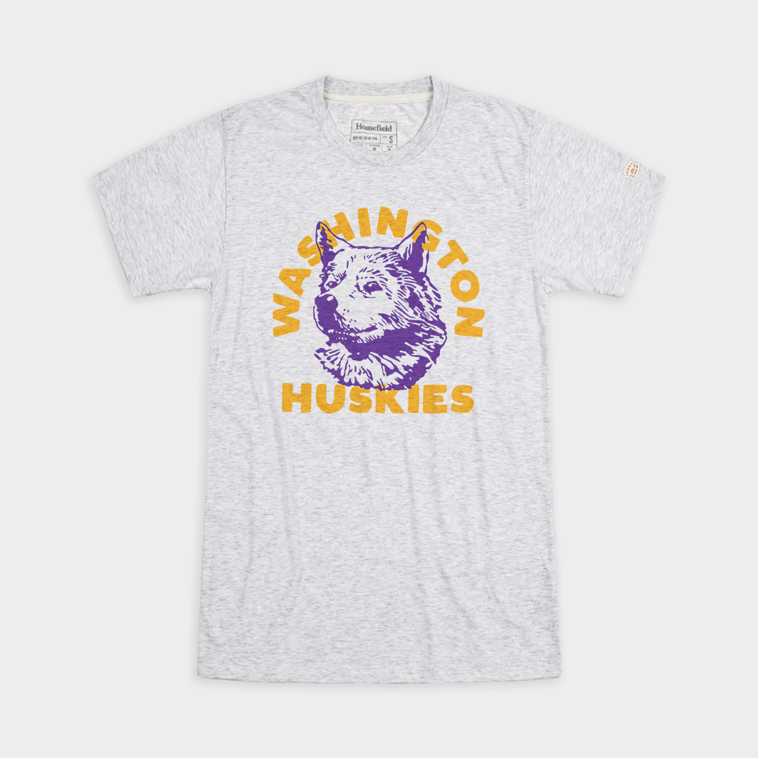 Vintage Washington Huskies Dog Mascot T-Shirt Hoodie, Sweatshirt | CoreVibeTees.com