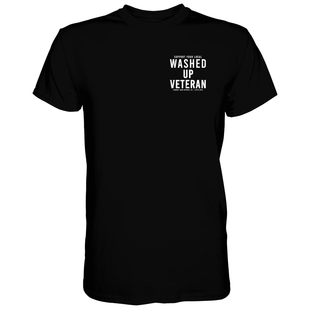 Washed Up Veteran Men's T-Shirt Hoodie, Sweatshirt | CoreVibeTees.com (Image 3)