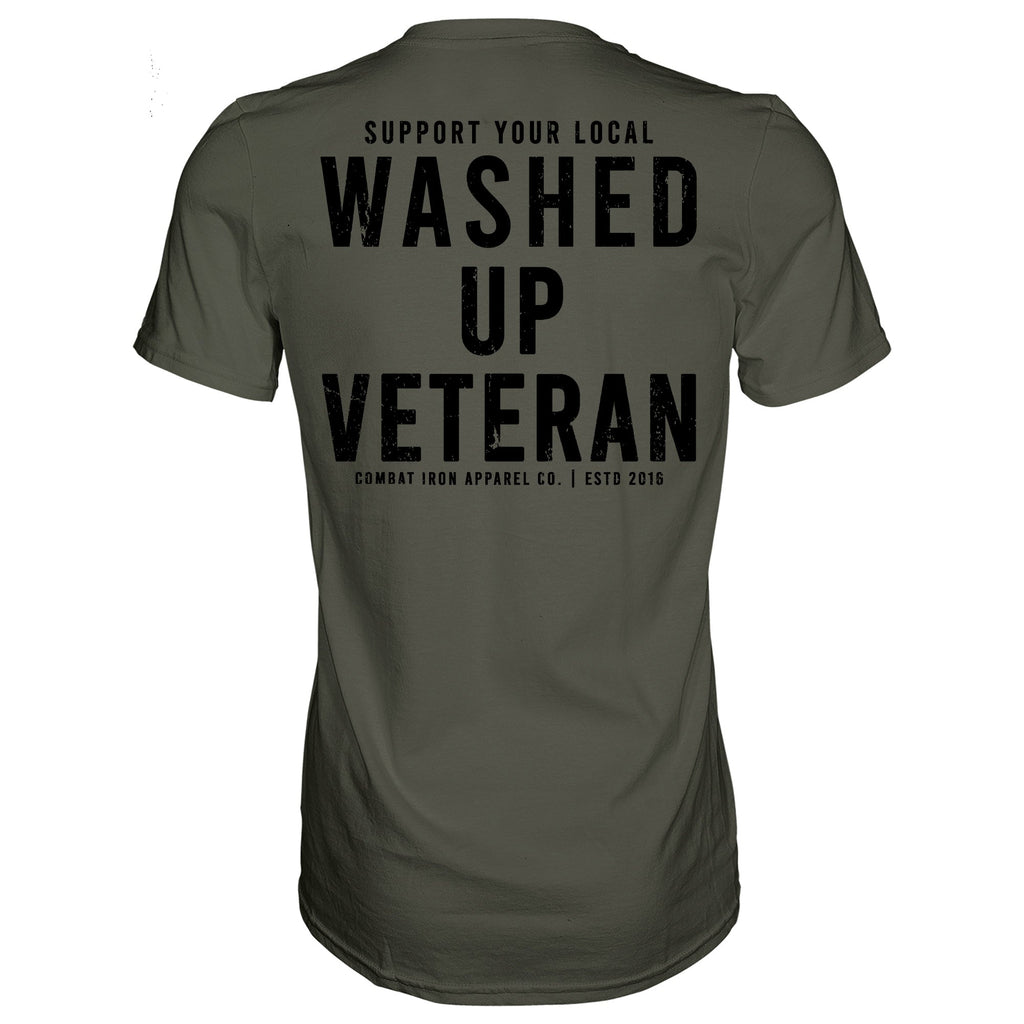 Washed Up Veteran Men's T-Shirt Hoodie, Sweatshirt | CoreVibeTees.com (Image 4)