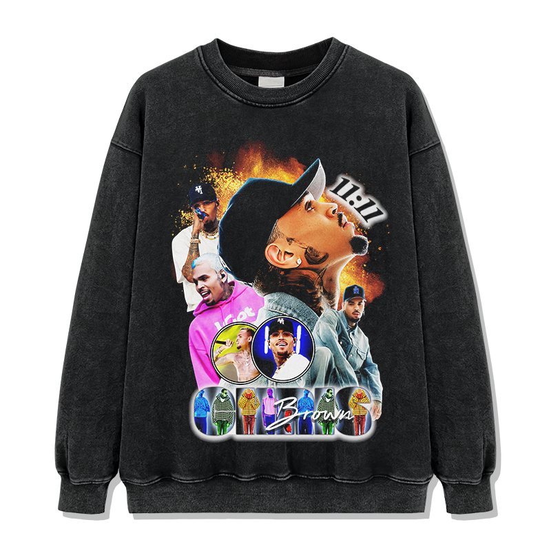 Chris Brown Sweatshirt Style005 T-Shirts, Hoodie | CoreVibeTees.com (Image 2)