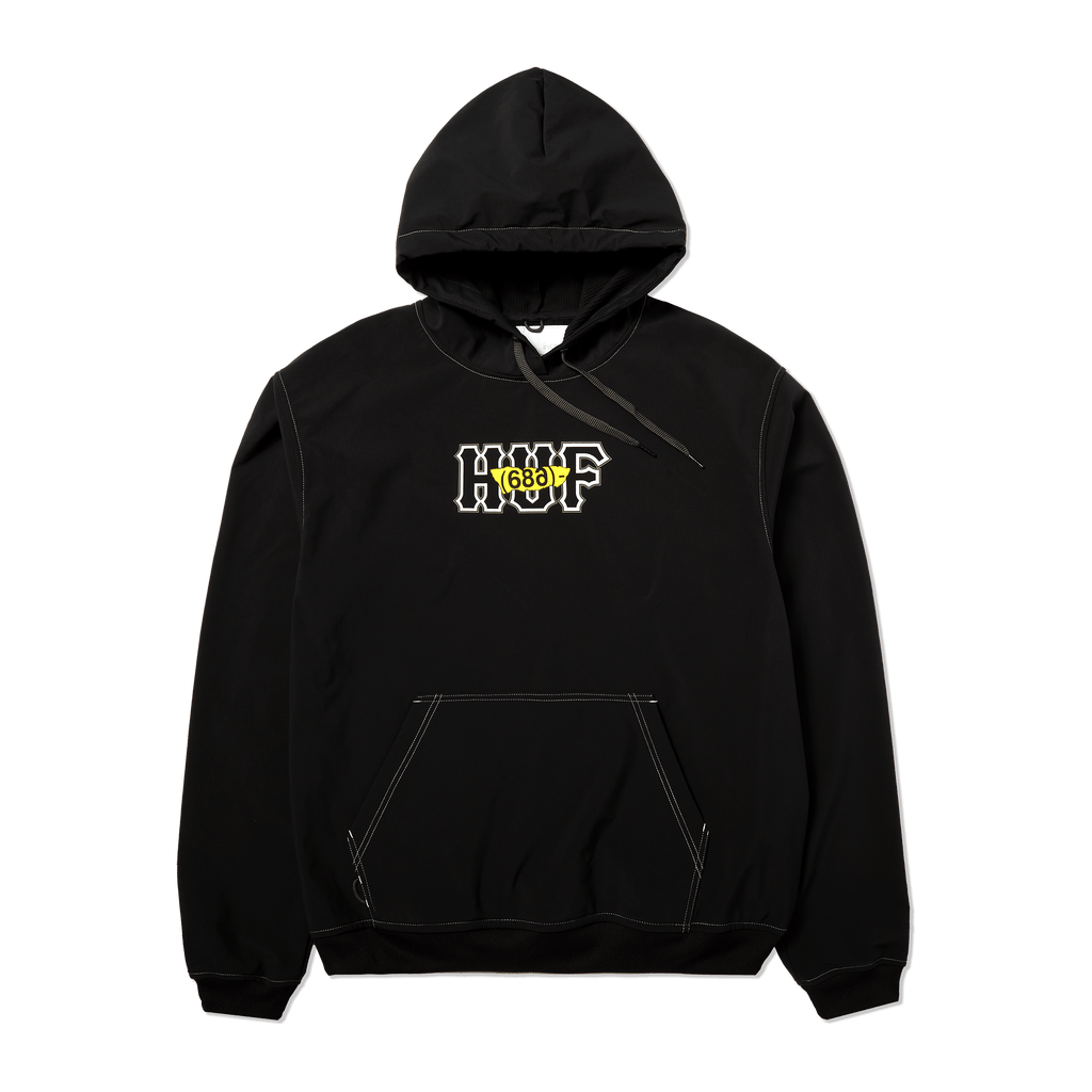 HUF x 686 Waterproof Team Hoodie T-Shirts, Sweatshirt | CoreVibeTees.com (Image 1)