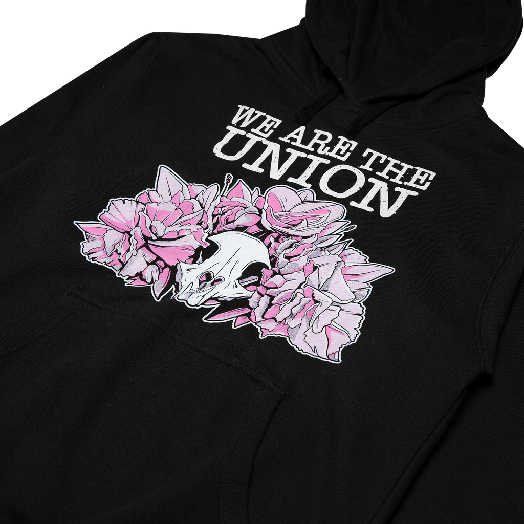 We Are The Union - Rose Skull Hoodie T-Shirts, Sweatshirt | CoreVibeTees.com (Image 2)