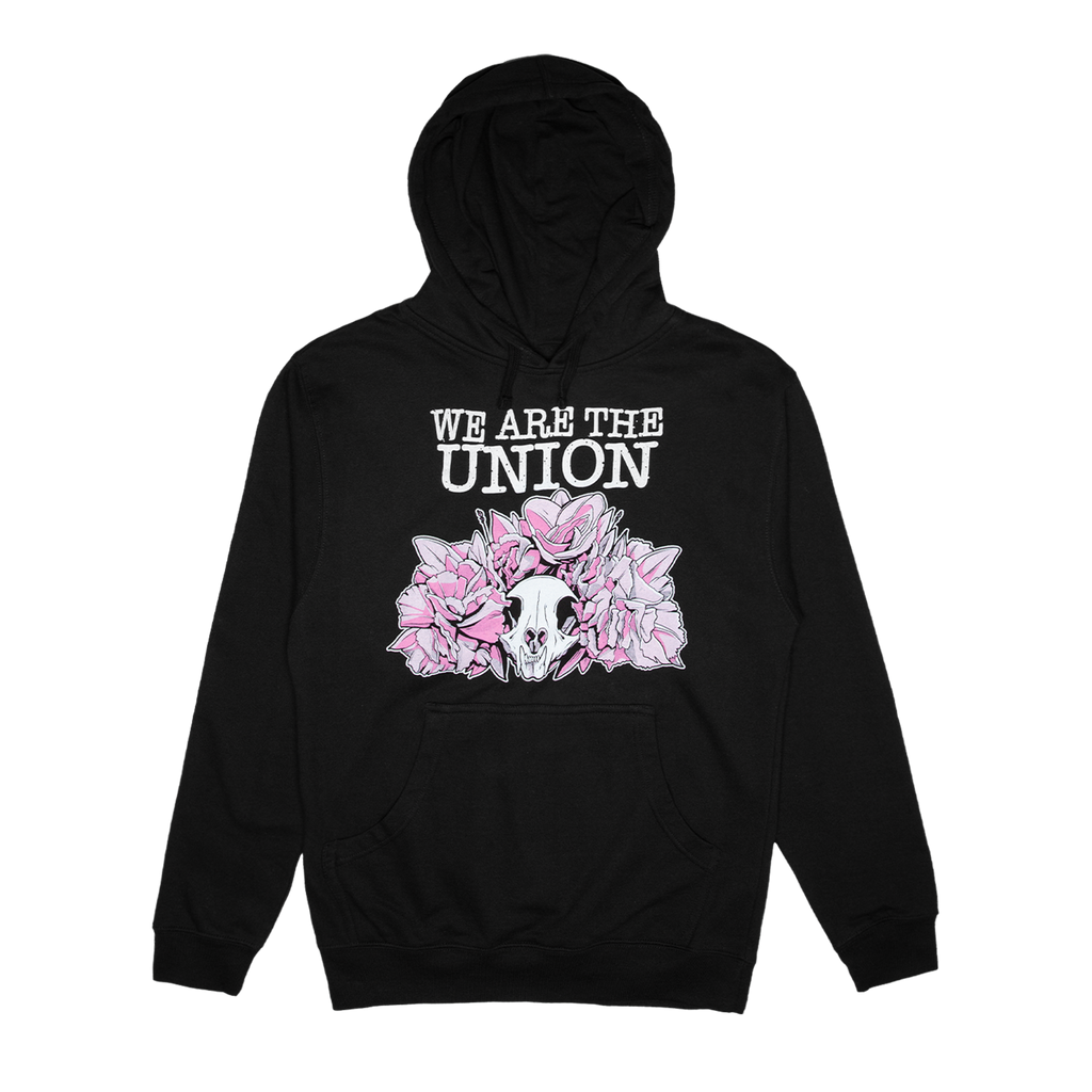 We Are The Union - Rose Skull Hoodie T-Shirts, Sweatshirt | CoreVibeTees.com (Image 1)