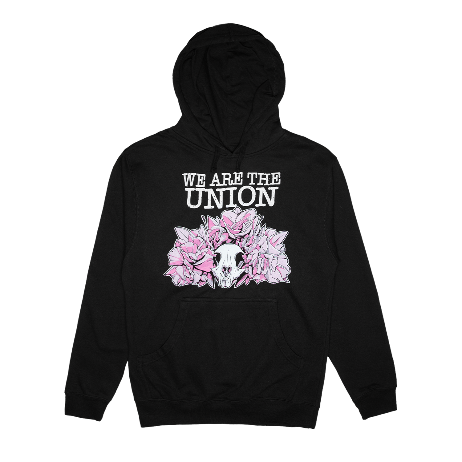 We Are The Union - Rose Skull Hoodie T-Shirts, Sweatshirt | CoreVibeTees.com (Image 1)