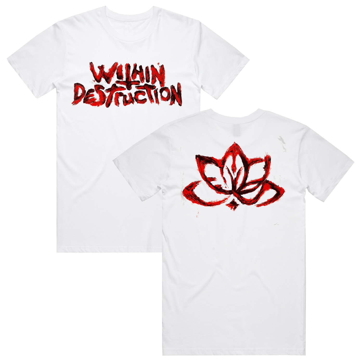 Blood Lotus T-Shirt (White) Hoodie, Sweatshirt | CoreVibeTees.com
