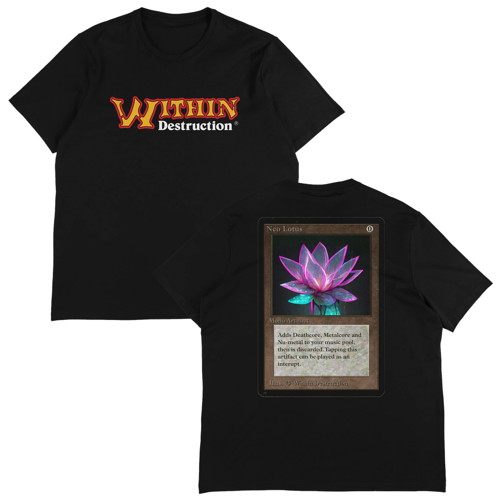 Neo Lotus x MTG T-Shirt (Black) Hoodie, Sweatshirt | CoreVibeTees.com