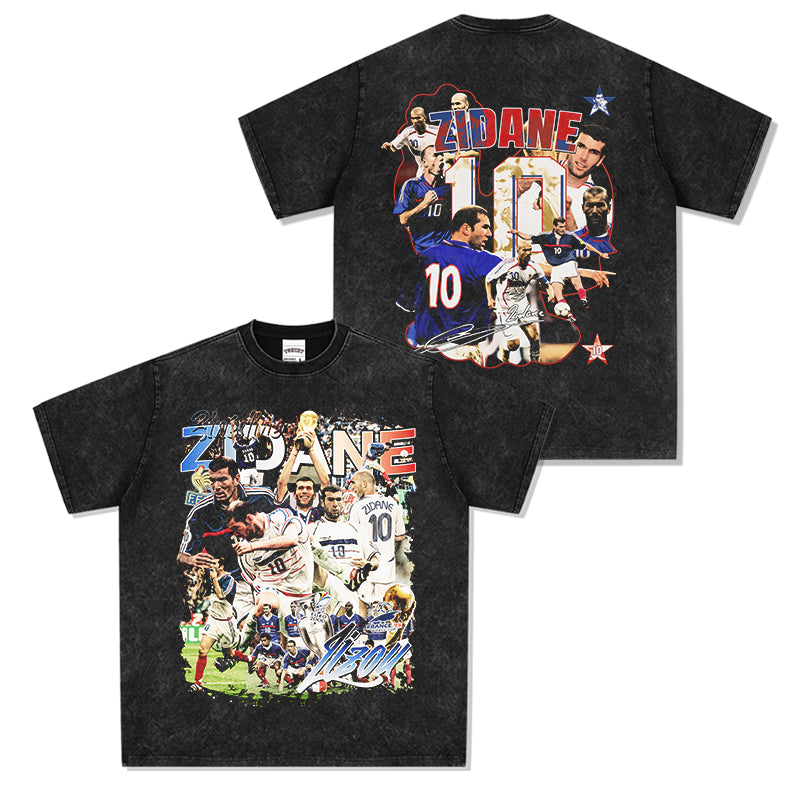 Zinedine Zidane â€œSignatureâ€Â TEE Hoodie, Sweatshirt | CoreVibeTees.com (Image 3)