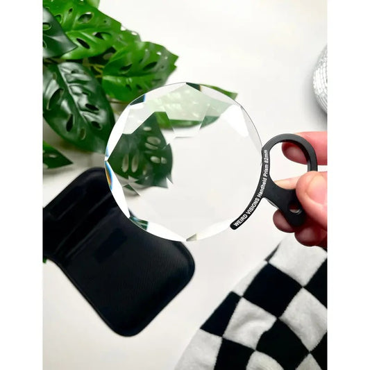 WEIRD VISIONS Kaleidoscope Hand Held Prism Filter, 82 mm for dSLRs and smartphones and photography
