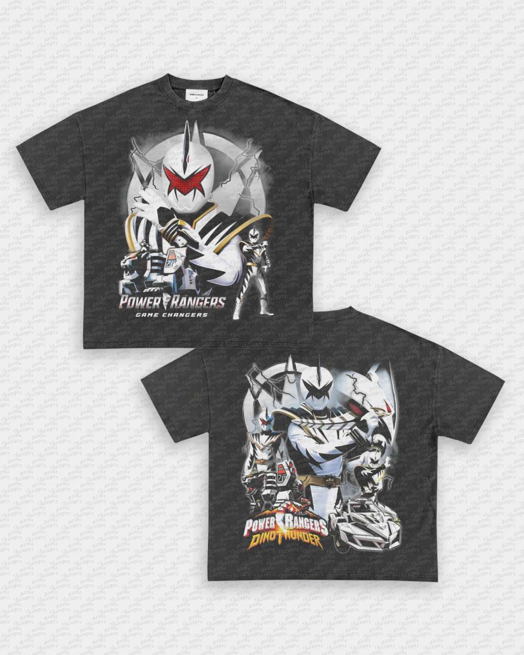 WHITE DINO RANGER V2 TEE - [DS] Hoodie, Sweatshirt | CoreVibeTees.com (Image 4)