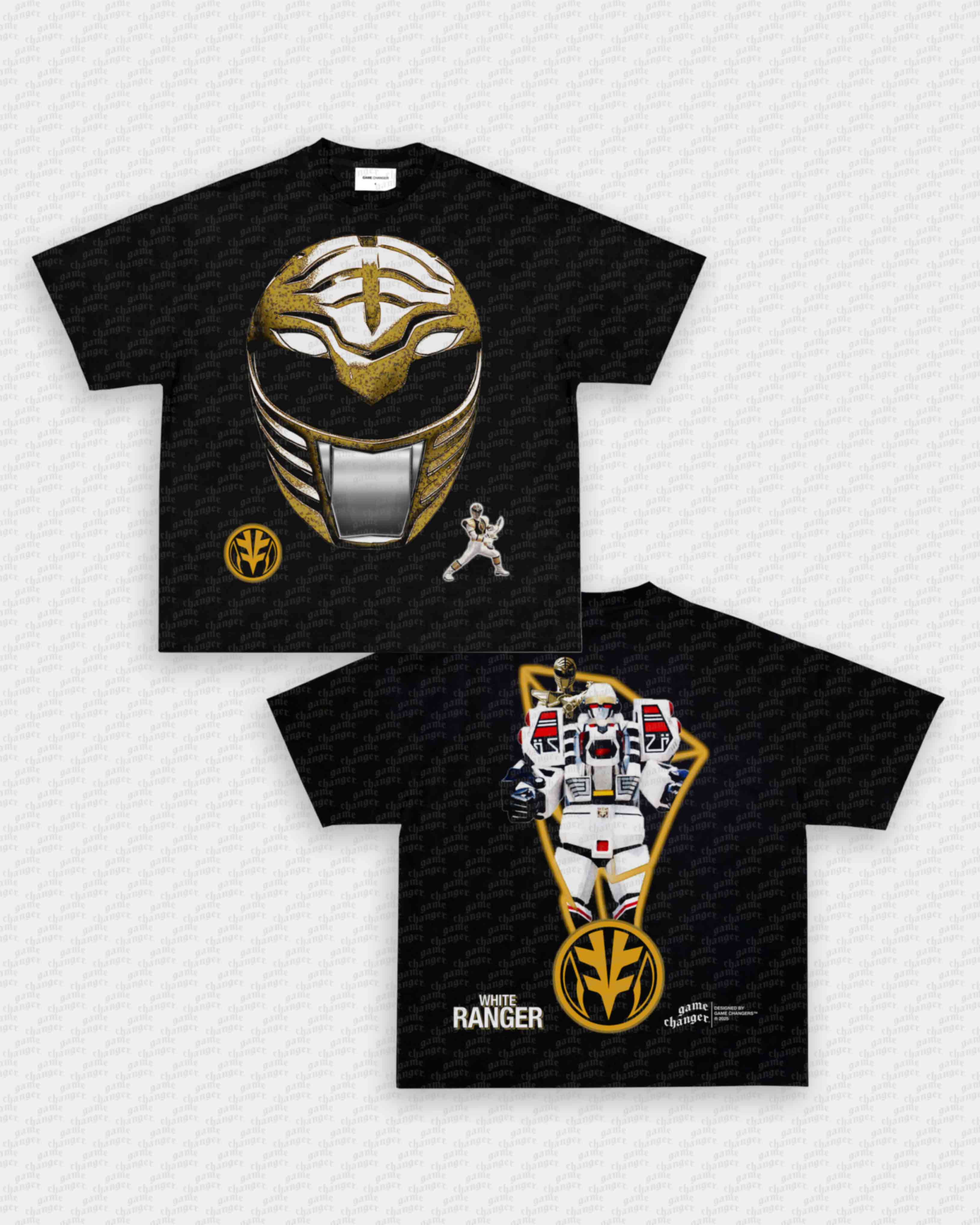 WHITE RANGER TEE - [DS] Hoodie, Sweatshirt | CoreVibeTees.com (Image 1)