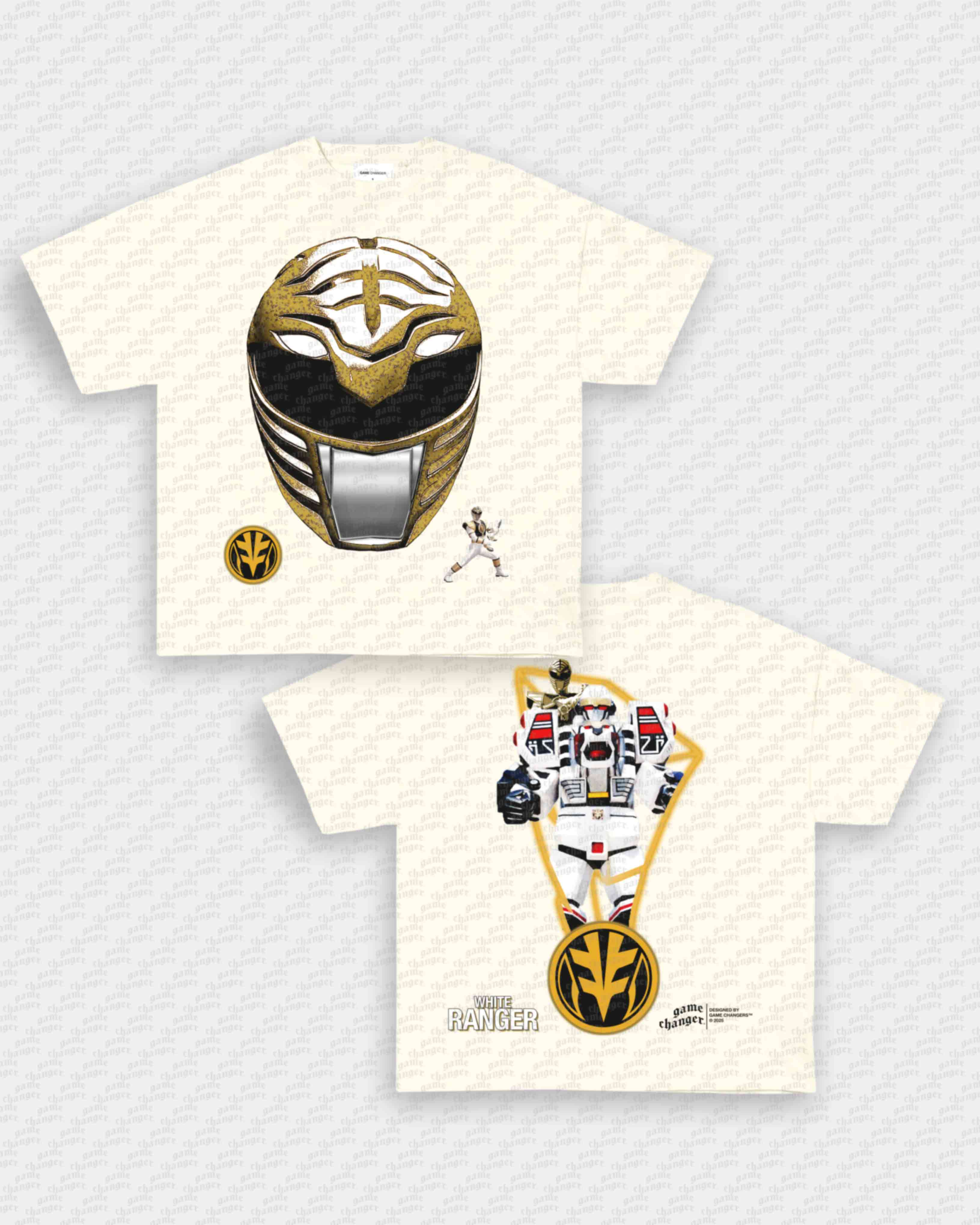 WHITE RANGER TEE - [DS] Hoodie, Sweatshirt | CoreVibeTees.com (Image 2)