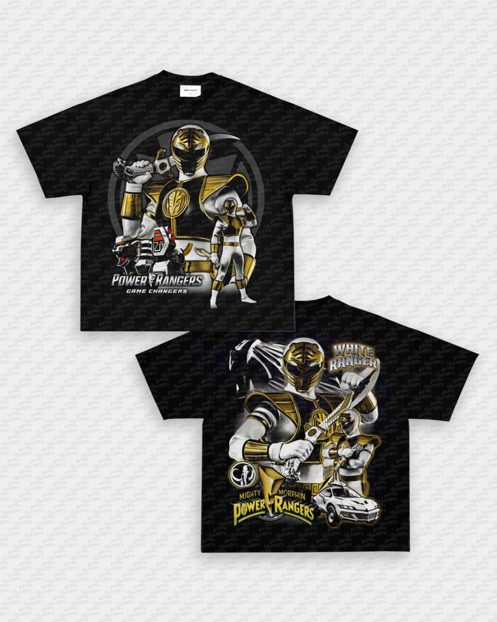 WHITE RANGER V2 TEE - [DS] Hoodie, Sweatshirt | CoreVibeTees.com (Image 5)