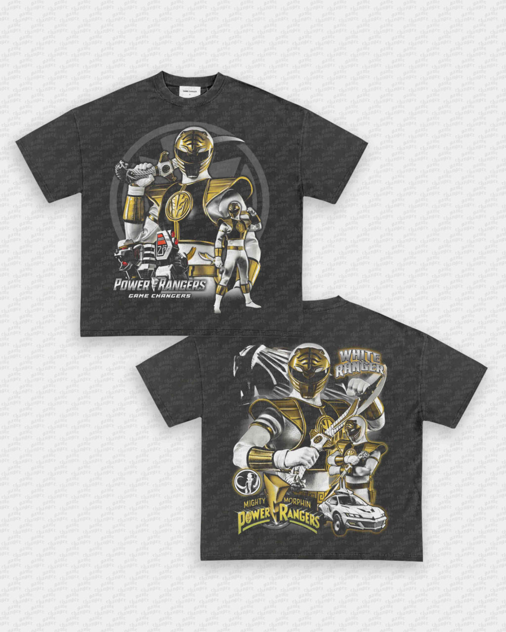 WHITE RANGER V2 TEE - [DS] Hoodie, Sweatshirt | CoreVibeTees.com (Image 4)