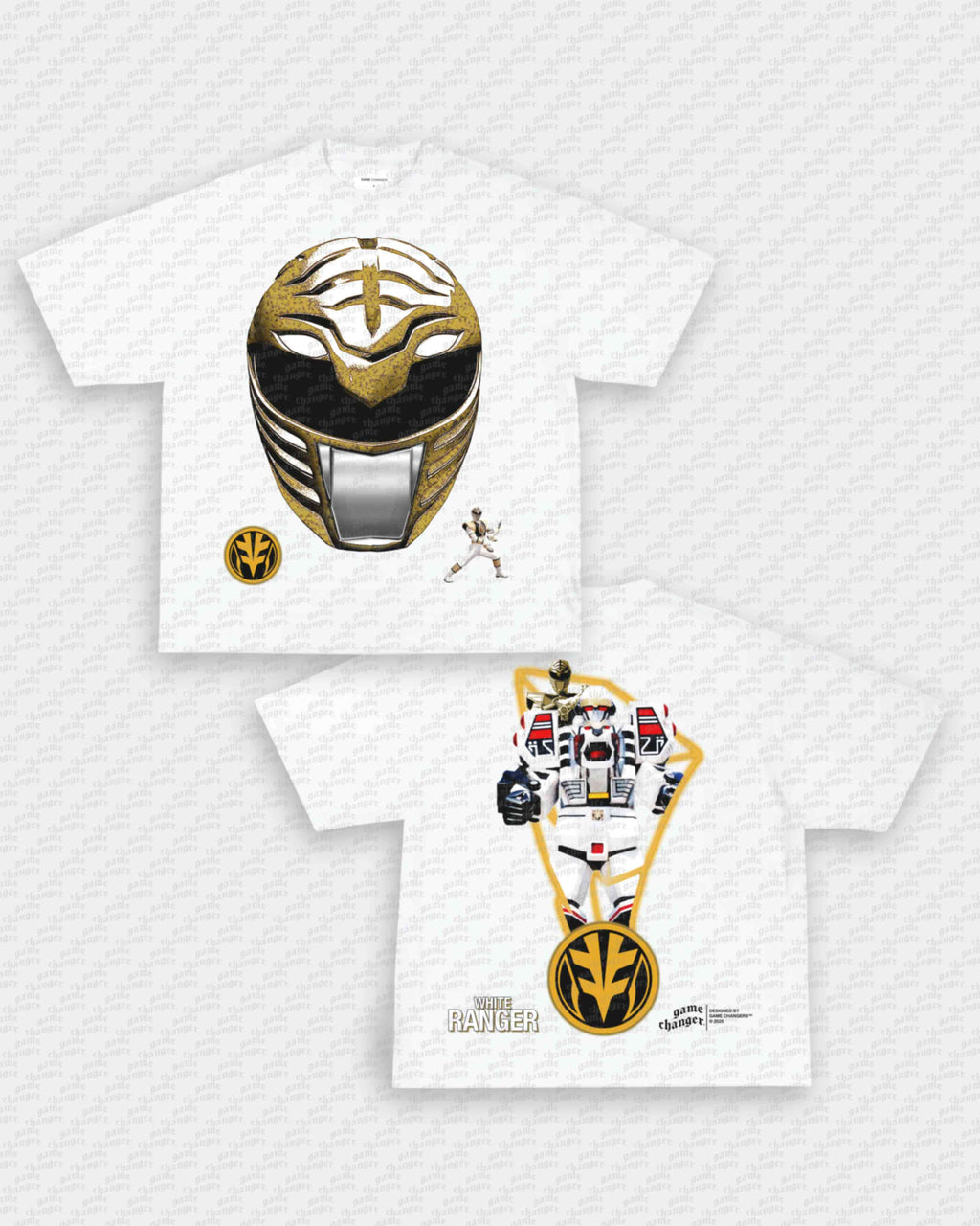 WHITE RANGER TEE - [DS] Hoodie, Sweatshirt | CoreVibeTees.com (Image 3)