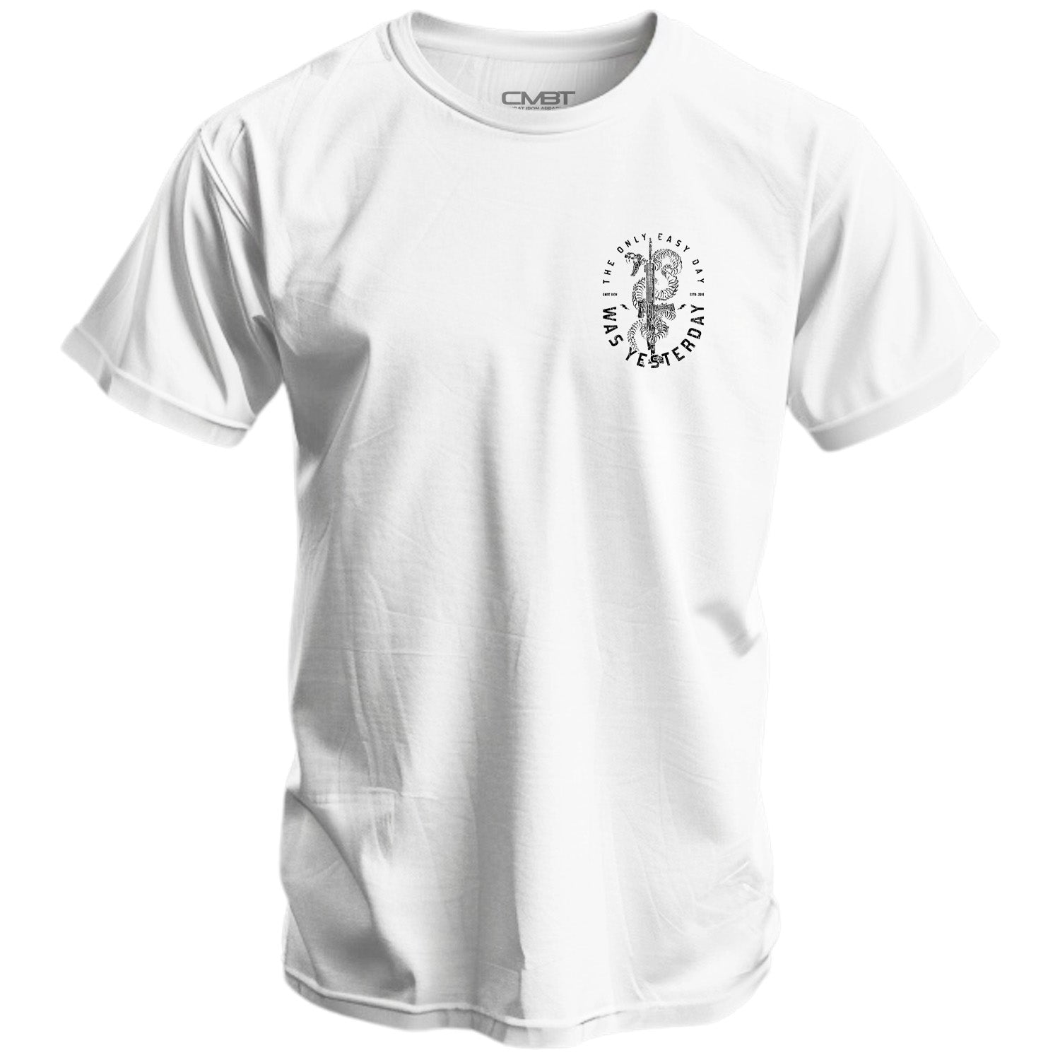 Only Easy Day Was Yesterday Rifle Men's T-Shirt Hoodie, Sweatshirt | CoreVibeTees.com (Image 2)