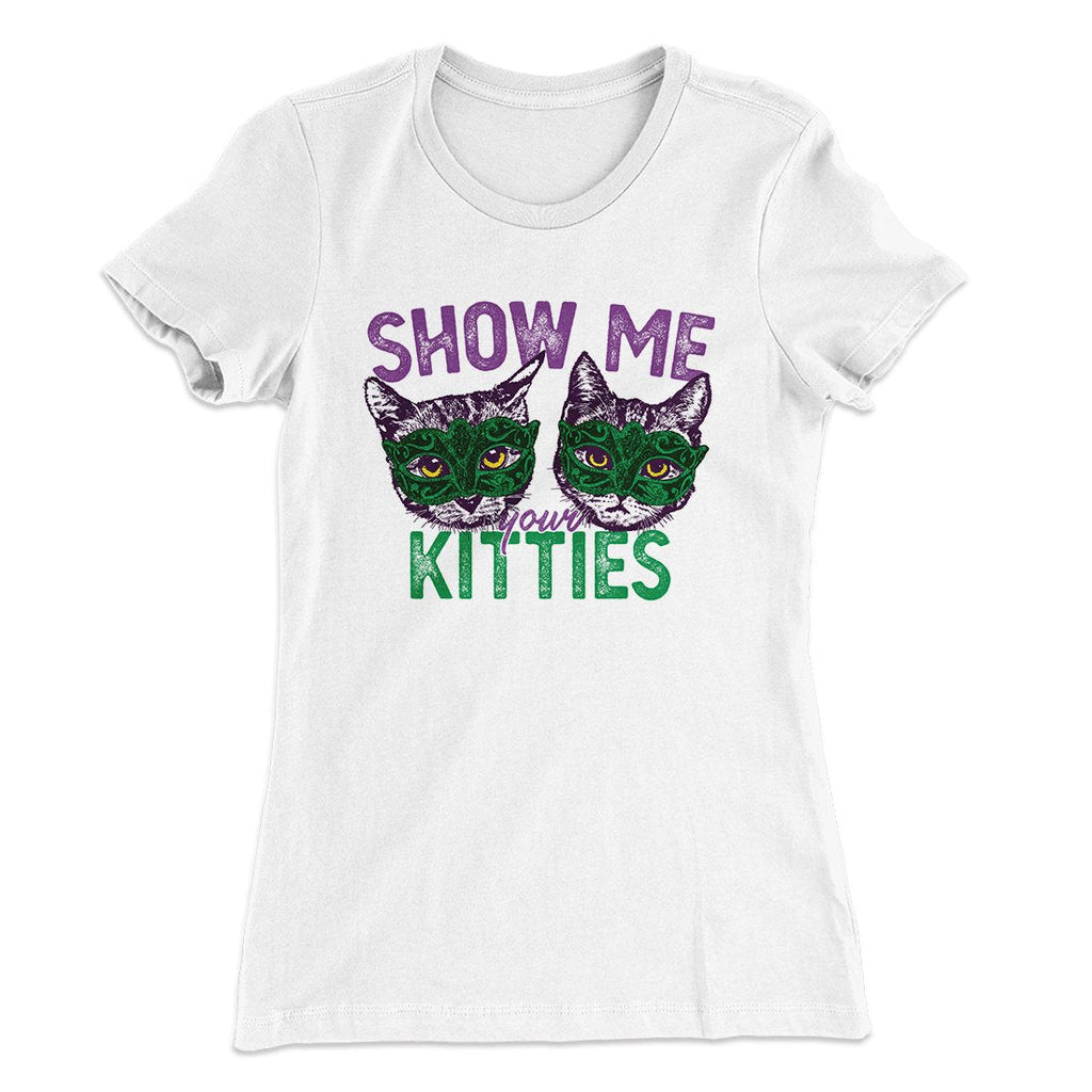 Show Me Your Kitties Women's T-Shirt Hoodie, Sweatshirt | CoreVibeTees.com (Image 2)