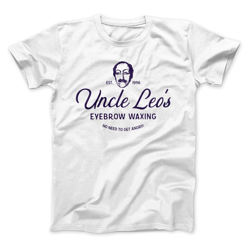 Uncle Leo's Eyebrow Waxing Men/Unisex T-Shirt Hoodie, Sweatshirt | CoreVibeTees.com (Image 3)