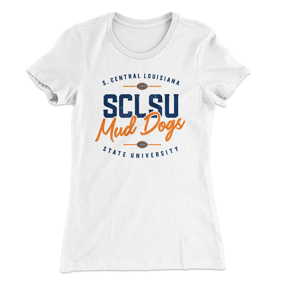 SCLSU Mud Dogs Football Women's T-Shirt Hoodie, Sweatshirt | CoreVibeTees.com (Image 2)