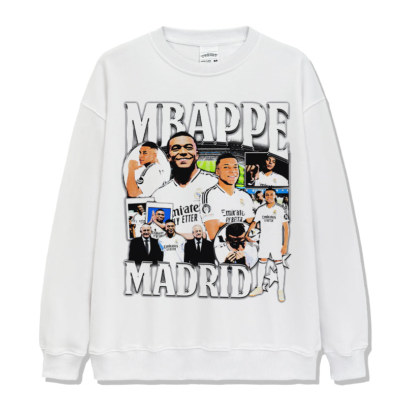 Madrid By MbappÃ© Sweatshirt T-Shirts, Hoodie | CoreVibeTees.com (Image 2)