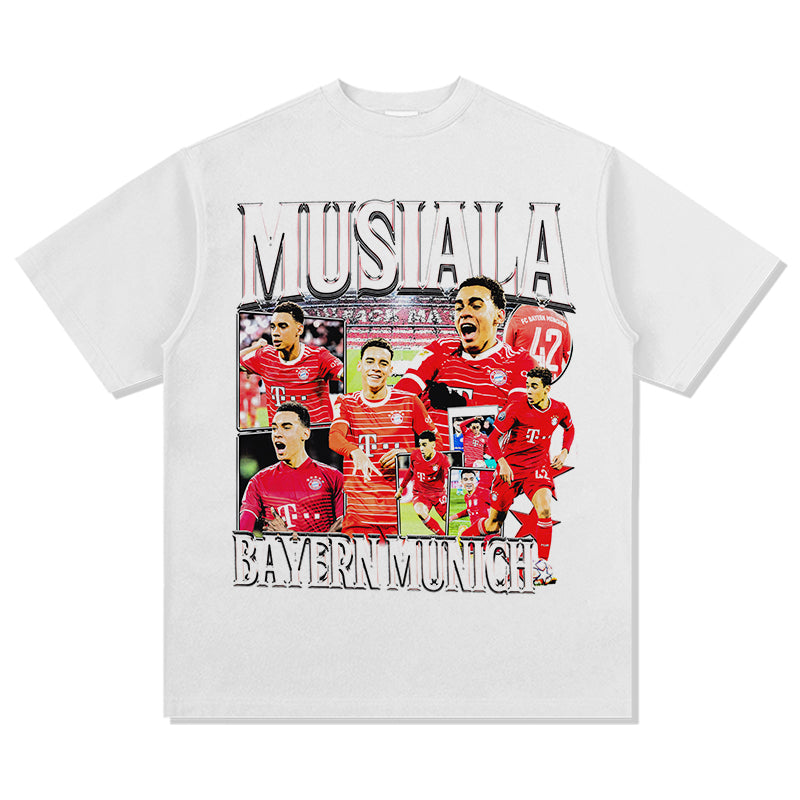 Bayern Munich By Musiala Tee Hoodie, Sweatshirt | CoreVibeTees.com (Image 3)