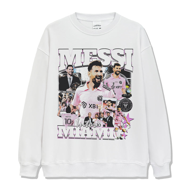 Inter Miami By Messi Sweatshirt T-Shirts, Hoodie | CoreVibeTees.com (Image 2)