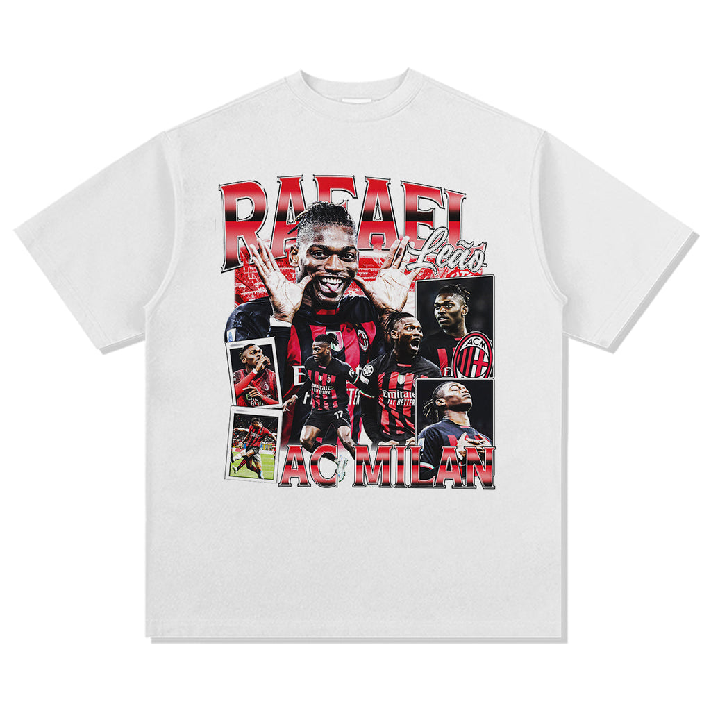 Ac Milan By Rafael LeÃ£o Tee Hoodie, Sweatshirt | CoreVibeTees.com (Image 3)