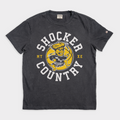 Wichita State "Shocker Country" Basketball Vintage Heavyweight Tee Hoodie, Sweatshirt | CoreVibeTees.com